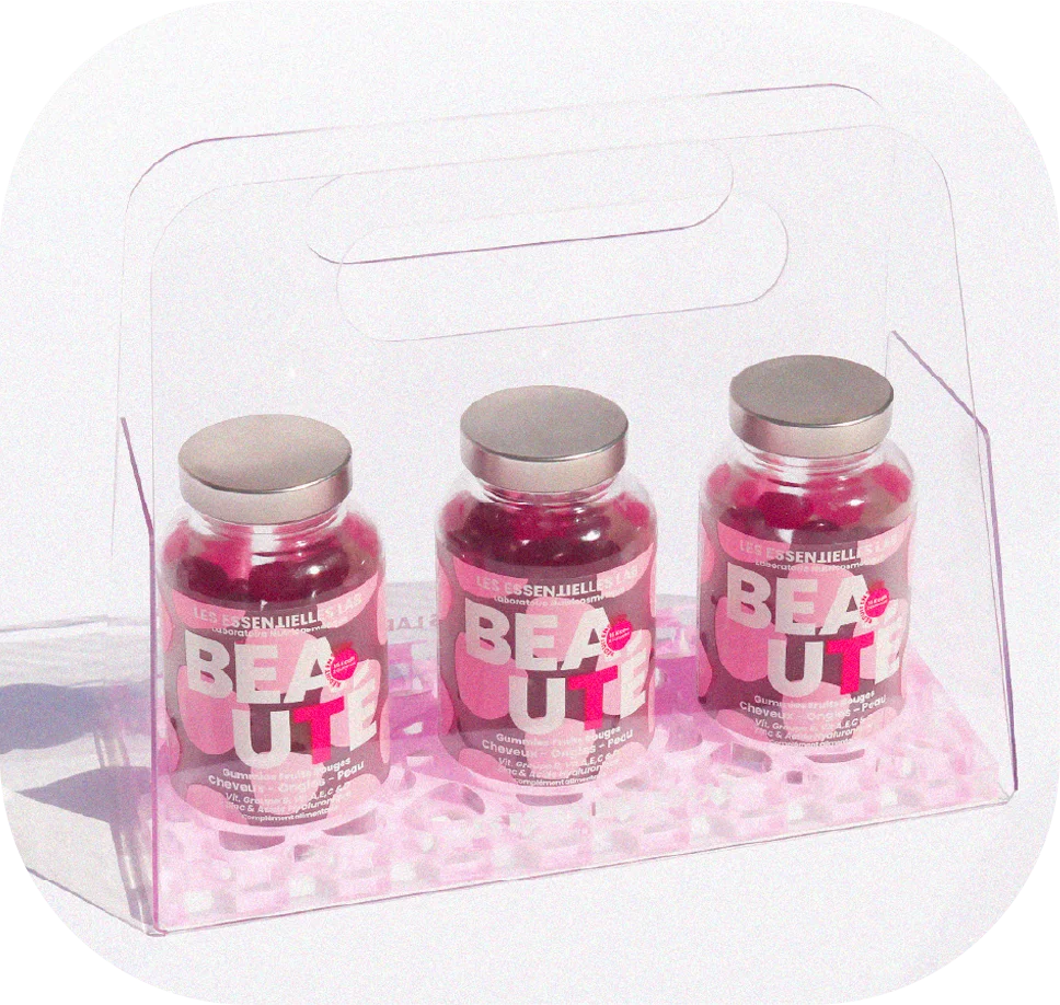 coffret gummies beauté personnalisable les essentielles Lab