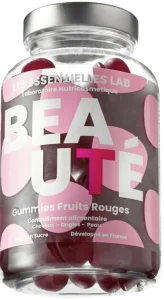 Gummies Beauté pour Cheveux, Ongles et Peau  | Complément Alimentaire Sans Sucre - cure 1 mois