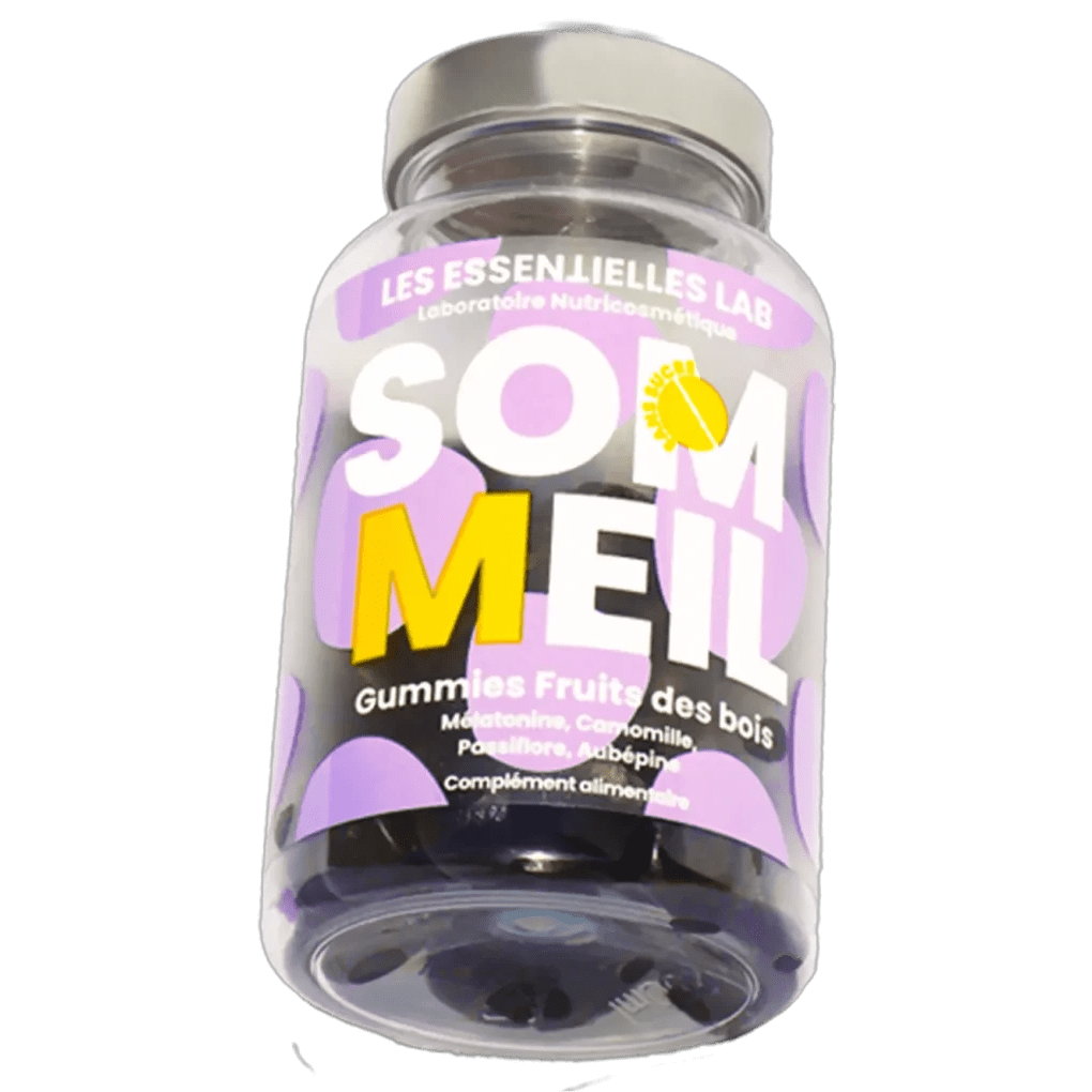 Gummies Sommeil – Mélatonine et Plantes - Sans Sucre - Les Essentielles Lab
