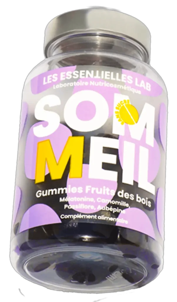 Gummies Sommeil Mélatonine – Sans Sucre Les Essentielles Lab