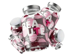 Gummies Beauté pour Cheveux, Ongles et Peau  | Complément Alimentaire Sans Sucre - cure 6 mois