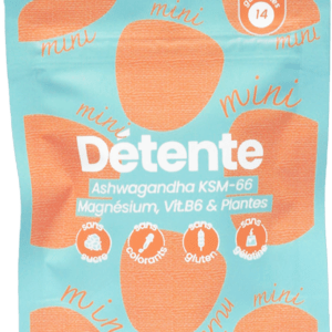 Gummies Détente Mini Anti-Stress – Sans Sucre - Magnésium et Plantes