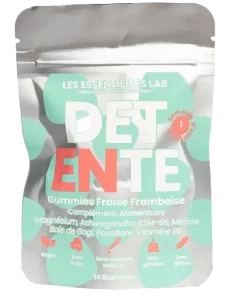 Gummies Détente Mini Anti-Stress – Sans Sucre | Magnésium et Plantes - 1 Mini DÉTENTE