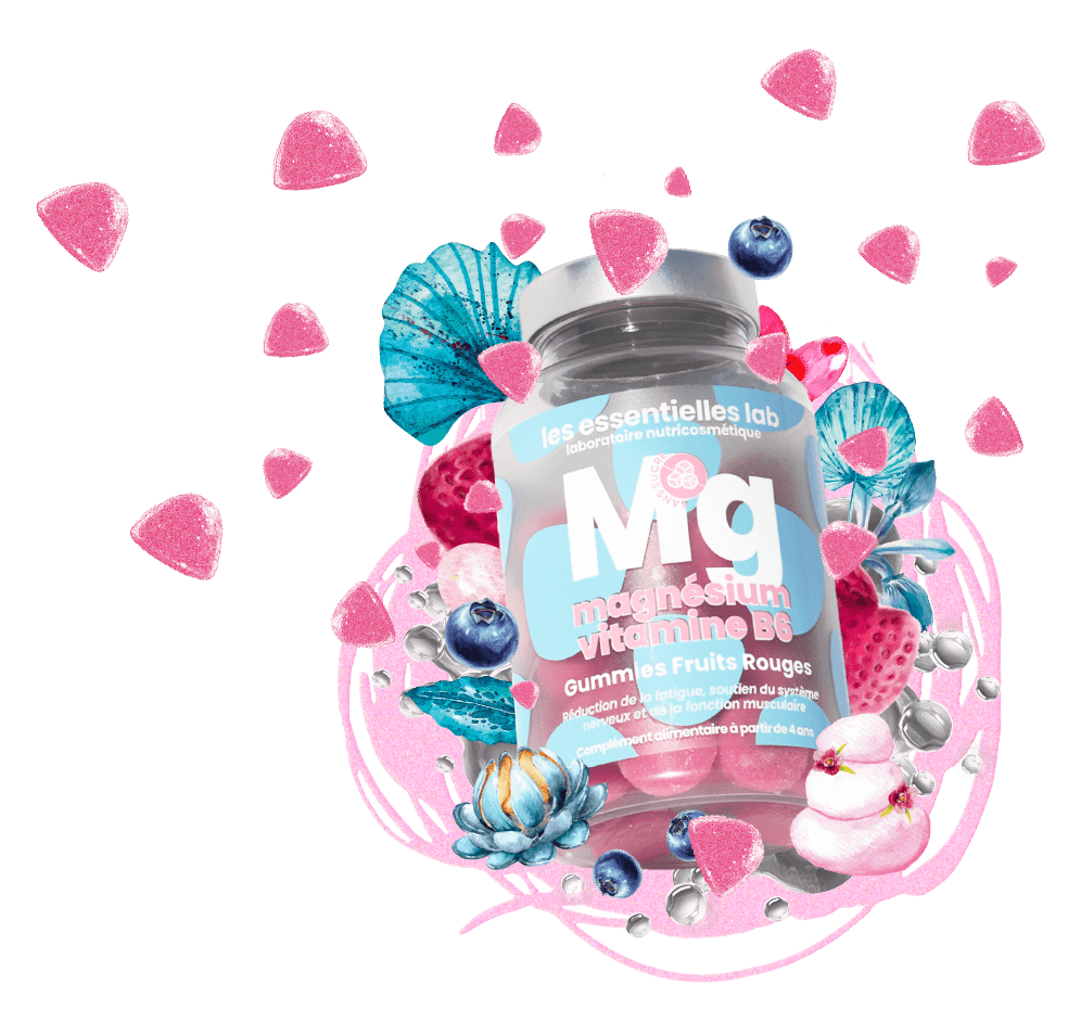 Gummies Magnésium - Compléments alimentaires gummies magnésium vitamine B6