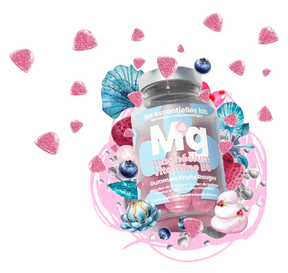 Gummies Magnésium + Vitamine B6 – Anti-Fatigue & Anti-Stress - Les Essentielles Lab
