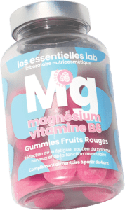 Gummies Magnésium + Vitamine B6 – Anti-Fatigue & Anti-Stress - cure 1 mois
