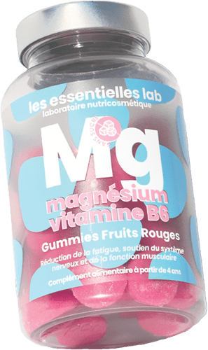 Gummies Magnésium + Vitamine B6 – Anti-Fatigue & Anti-Stress - Les Essentielles Lab