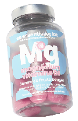 Gummies Magnésium Mini  Anti-Fatigue & Anti-Stress + Vitamine B6 - Les Essentielles Lab