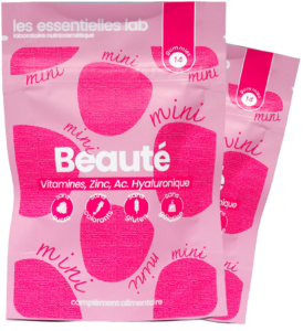 Gummies Beauté Mini pour Cheveux, Ongles et Peau  | Complément Alimentaire Sans Sucre - 2 Mini BEAUTÉ