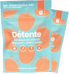 Gummies Détente Mini Anti-Stress – Sans Sucre - Magnésium et Plantes - 2 Mini DÉTENTE