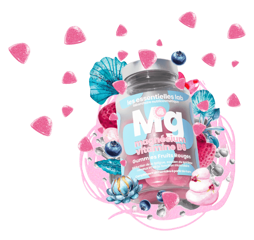 Gummies Magnésium - Compléments alimentaires gummies magnésium vitamine B6