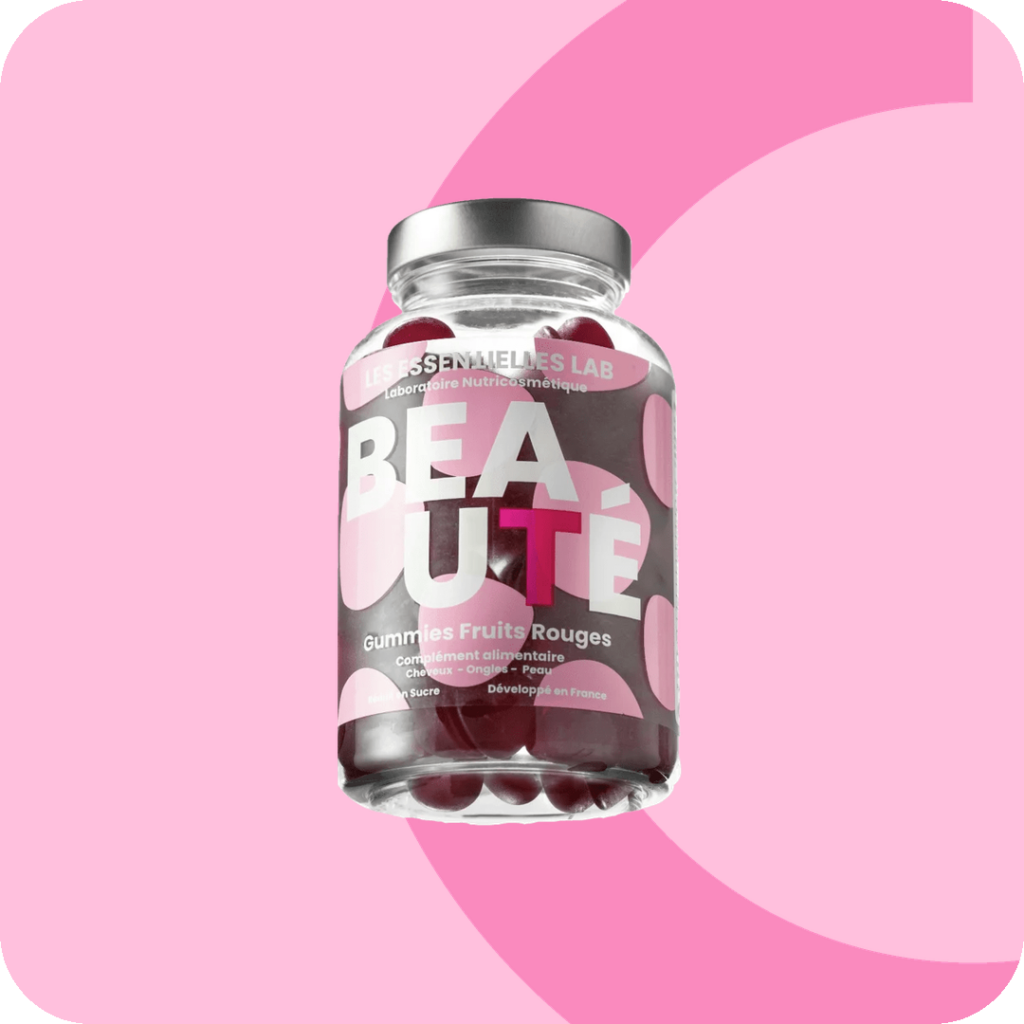 Gummies beauté Les Essentielles Lab pour la chute de cheveux